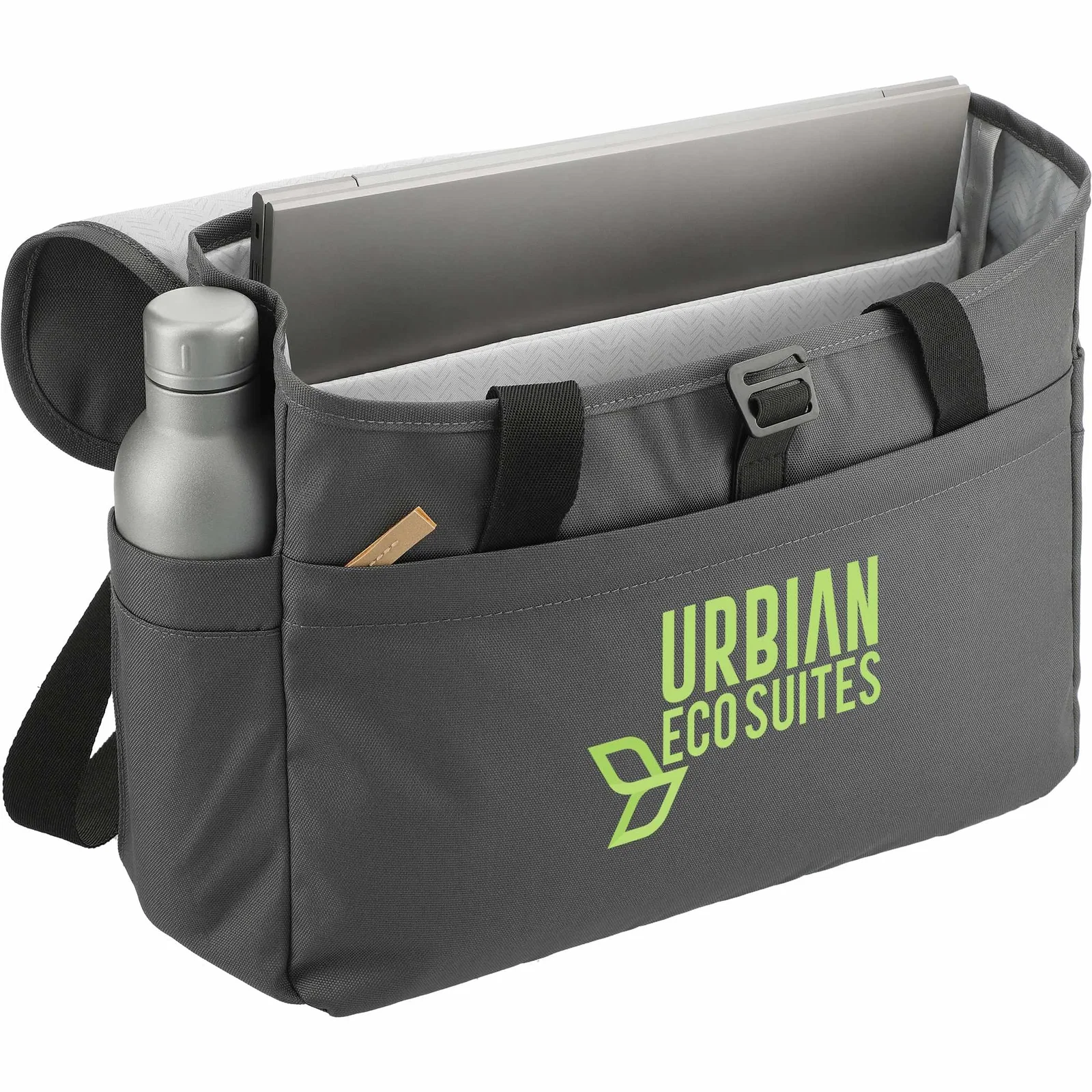 Aft Recycled 15" Computer Messenger Bag — view 16