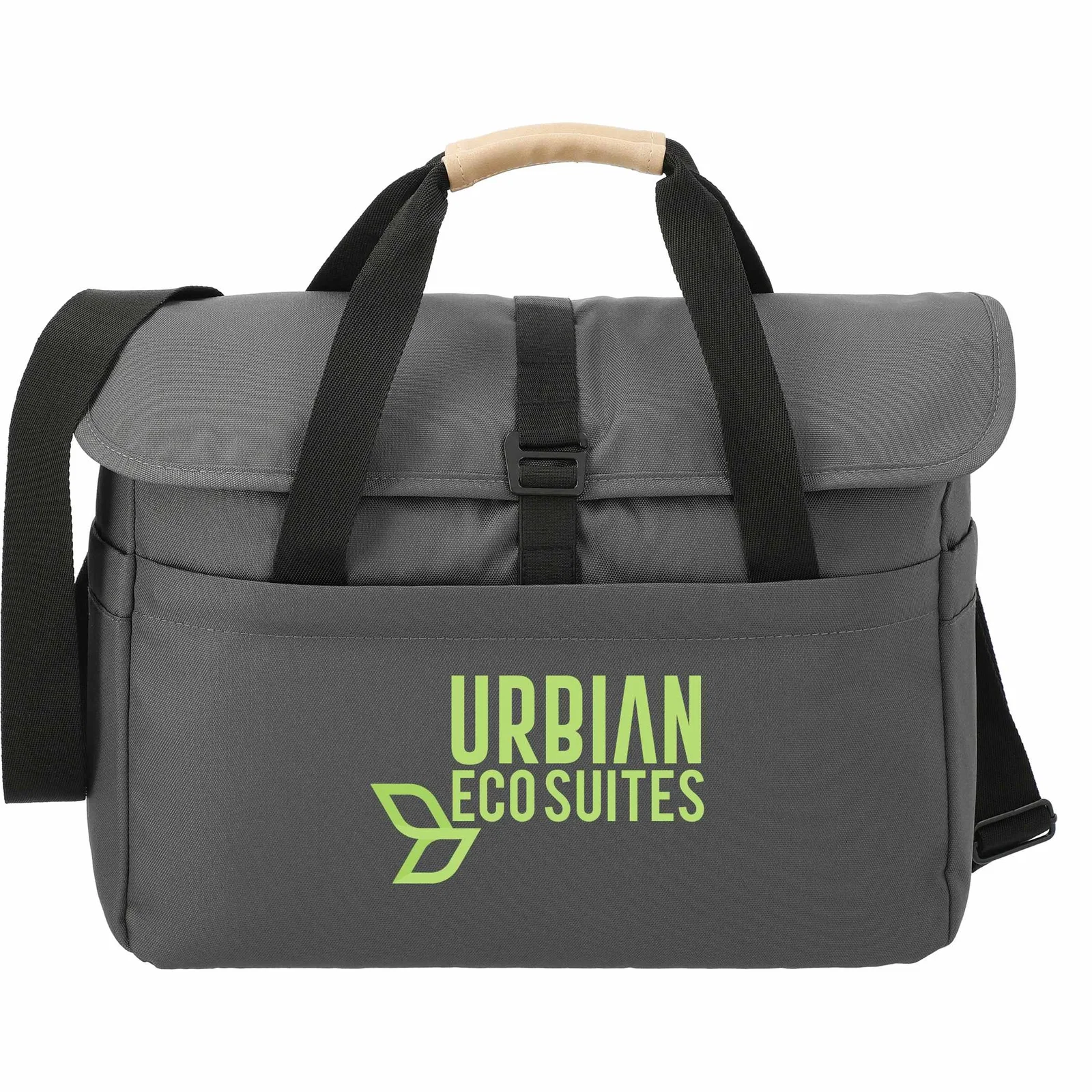 Aft Recycled 15" Computer Messenger Bag — view 9