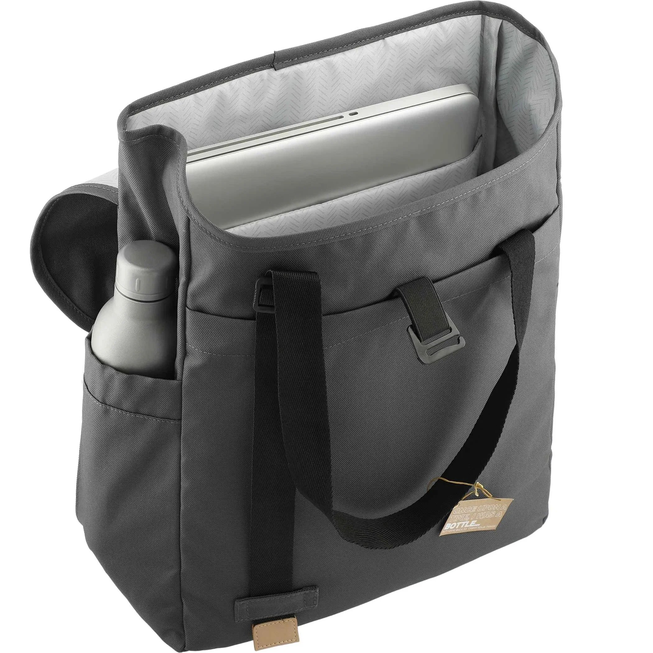 Branded Eco-Friendly Recycled Computer Tote — view 11