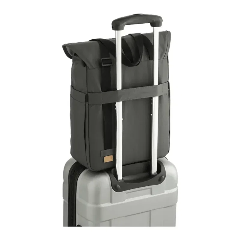 Branded Eco-Friendly Recycled Computer Tote — view 2