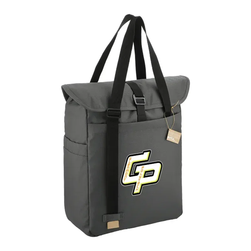 Branded Eco-Friendly Recycled Computer Tote — view 8