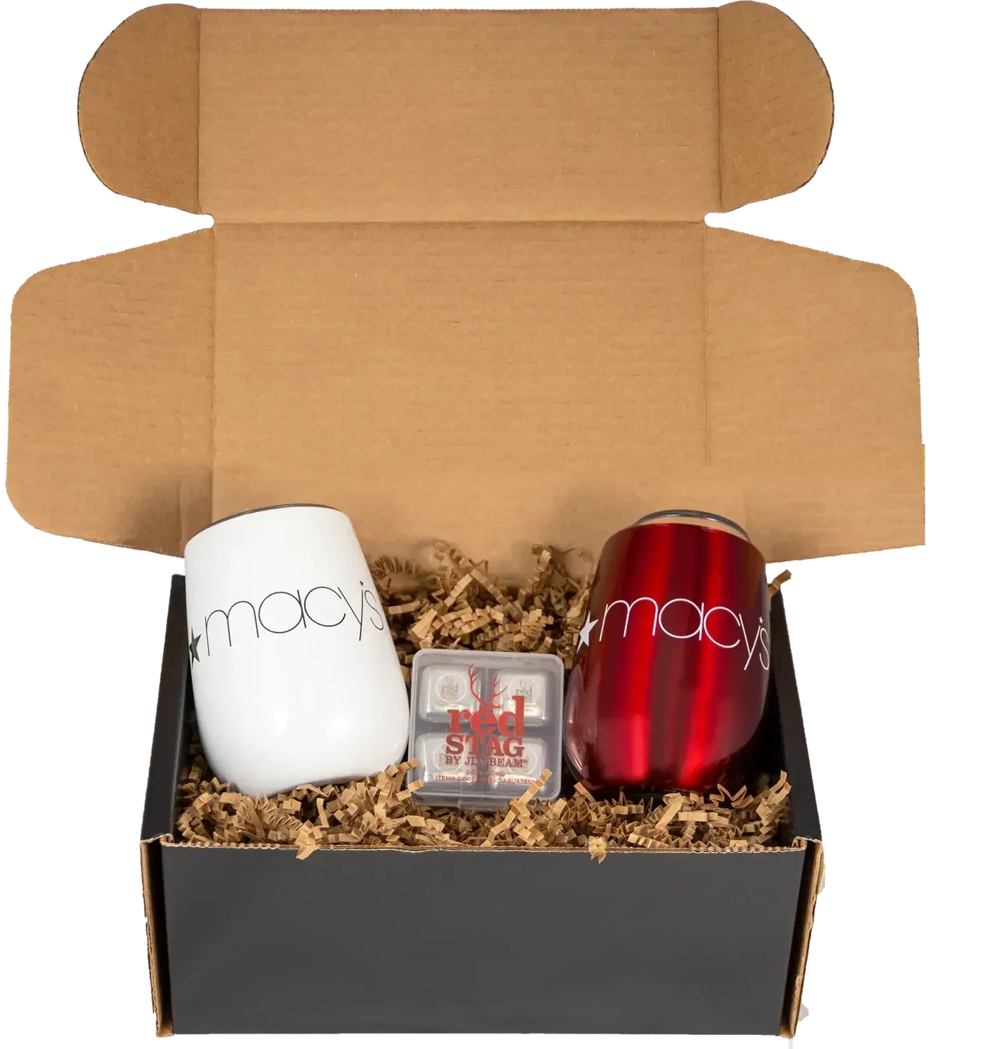 Personalized Branded After Party Kit (Two Pinot 10 oz Stainless Tumblers with Cool Cubes) — view 2