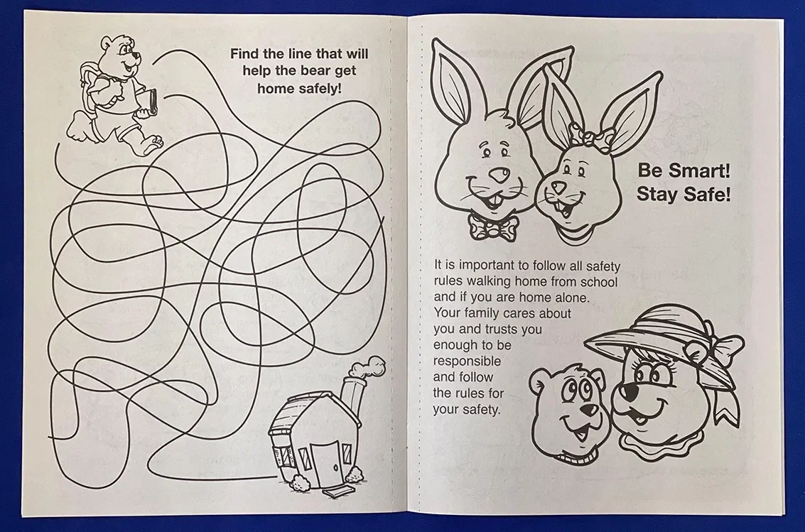 After School Safety Coloring Book — view 2