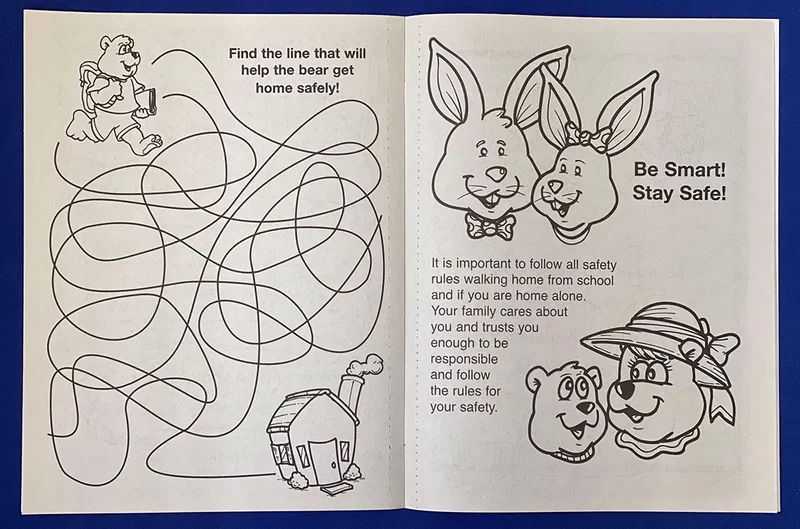 After School Safety Coloring Book — view 2