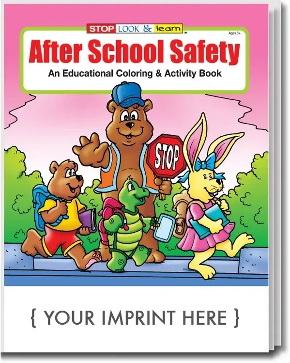After School Safety Coloring Book
