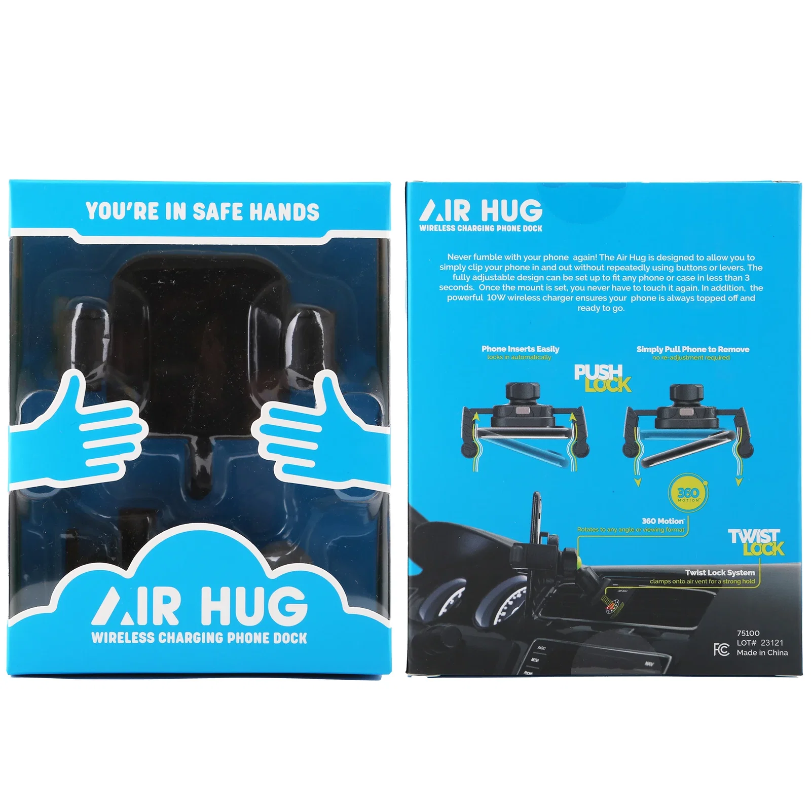 Airhug Wireless Charging Car Dock — view 6
