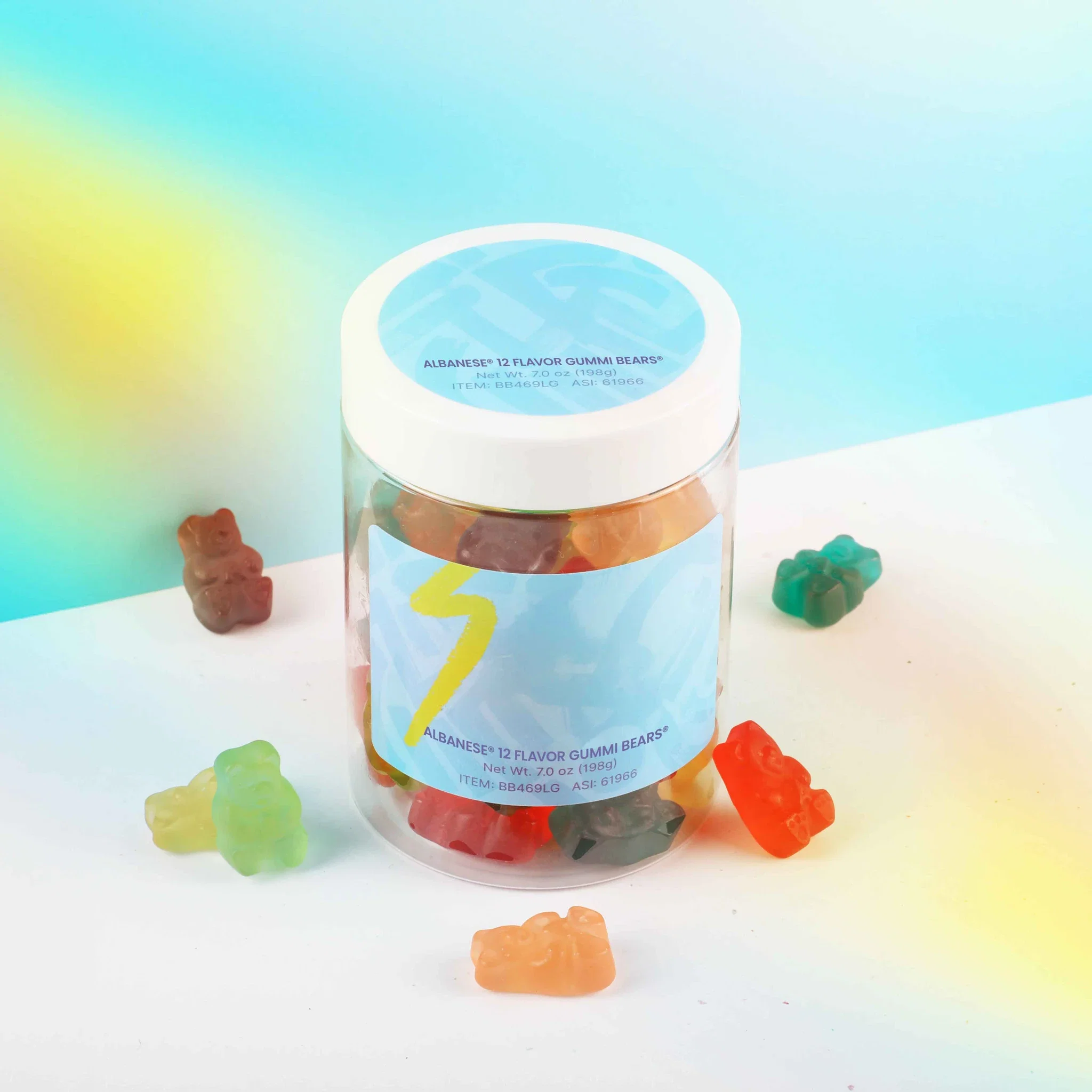 Albanese® 12 Flavor Gummi Bears®: Large Jar — view 2