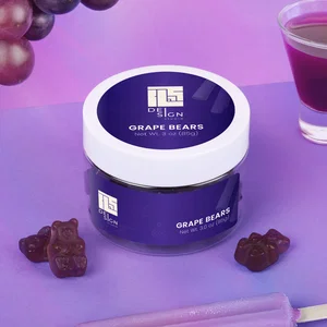 Albanese Grape Gummi Bears Jar