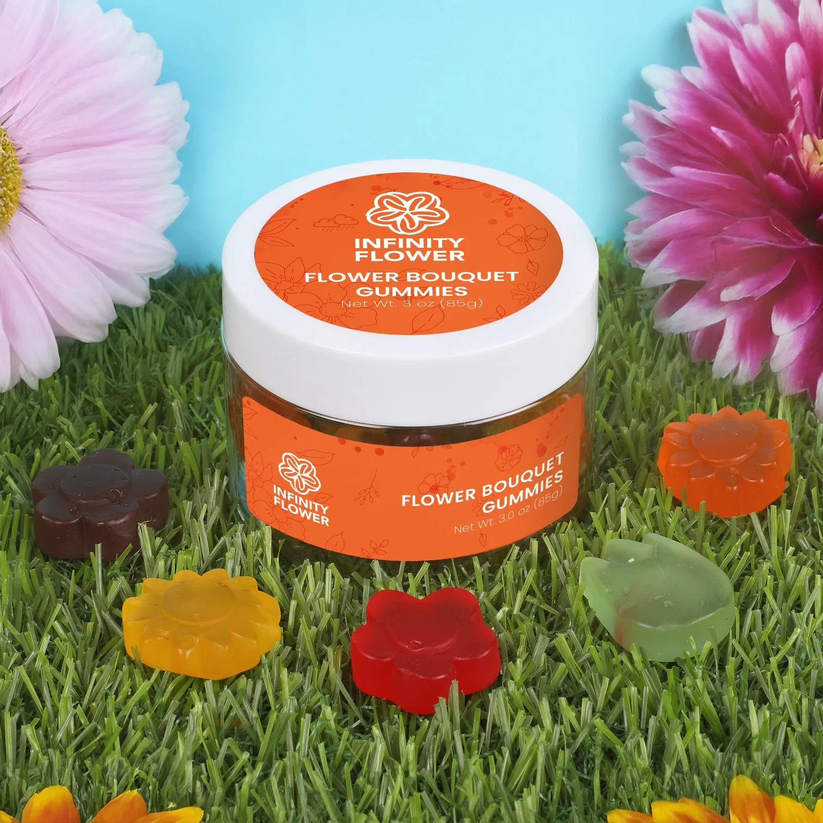 Albanese® Gummi Awesome Blossoms: Small Jar