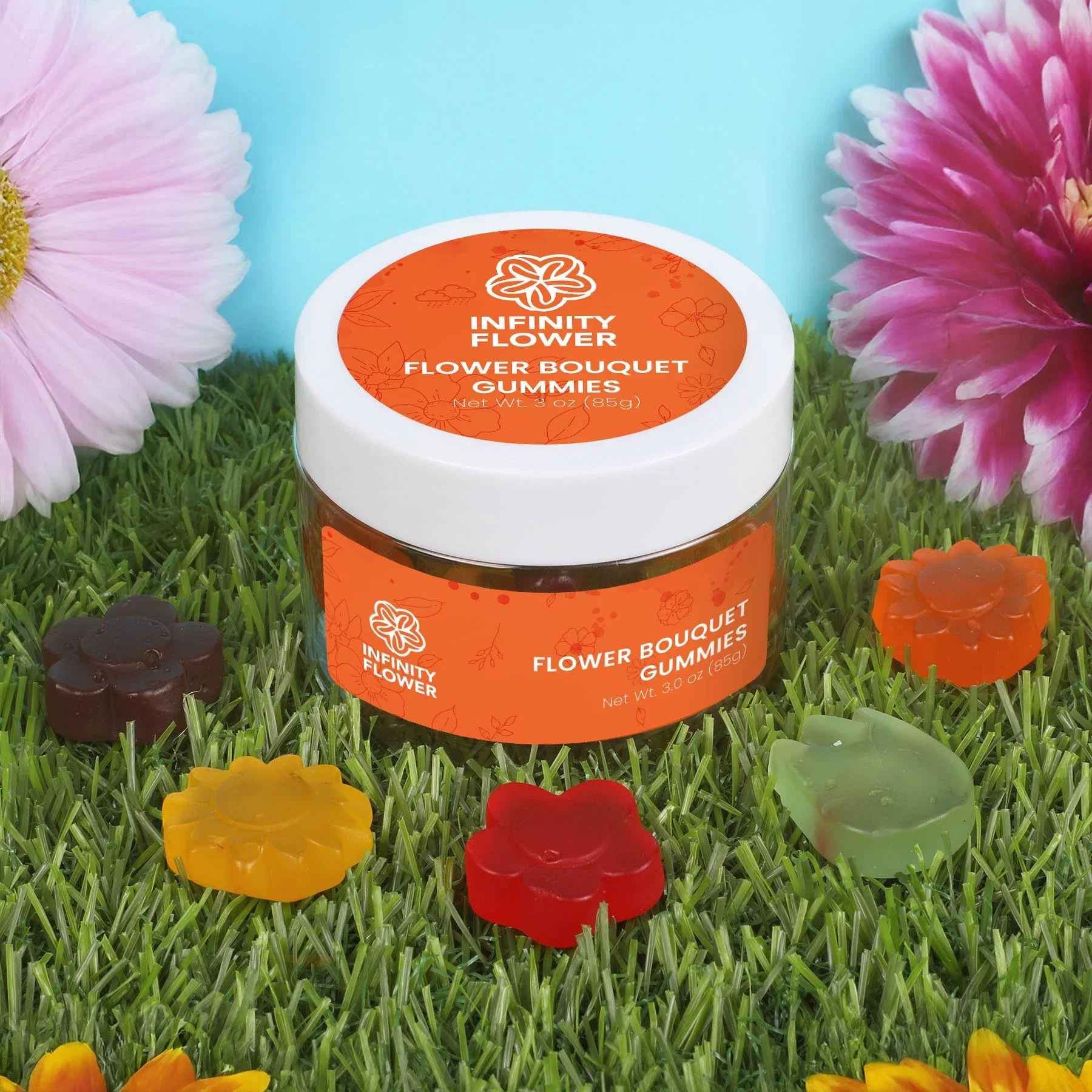 Albanese® Gummi Awesome Blossoms: Small Jar