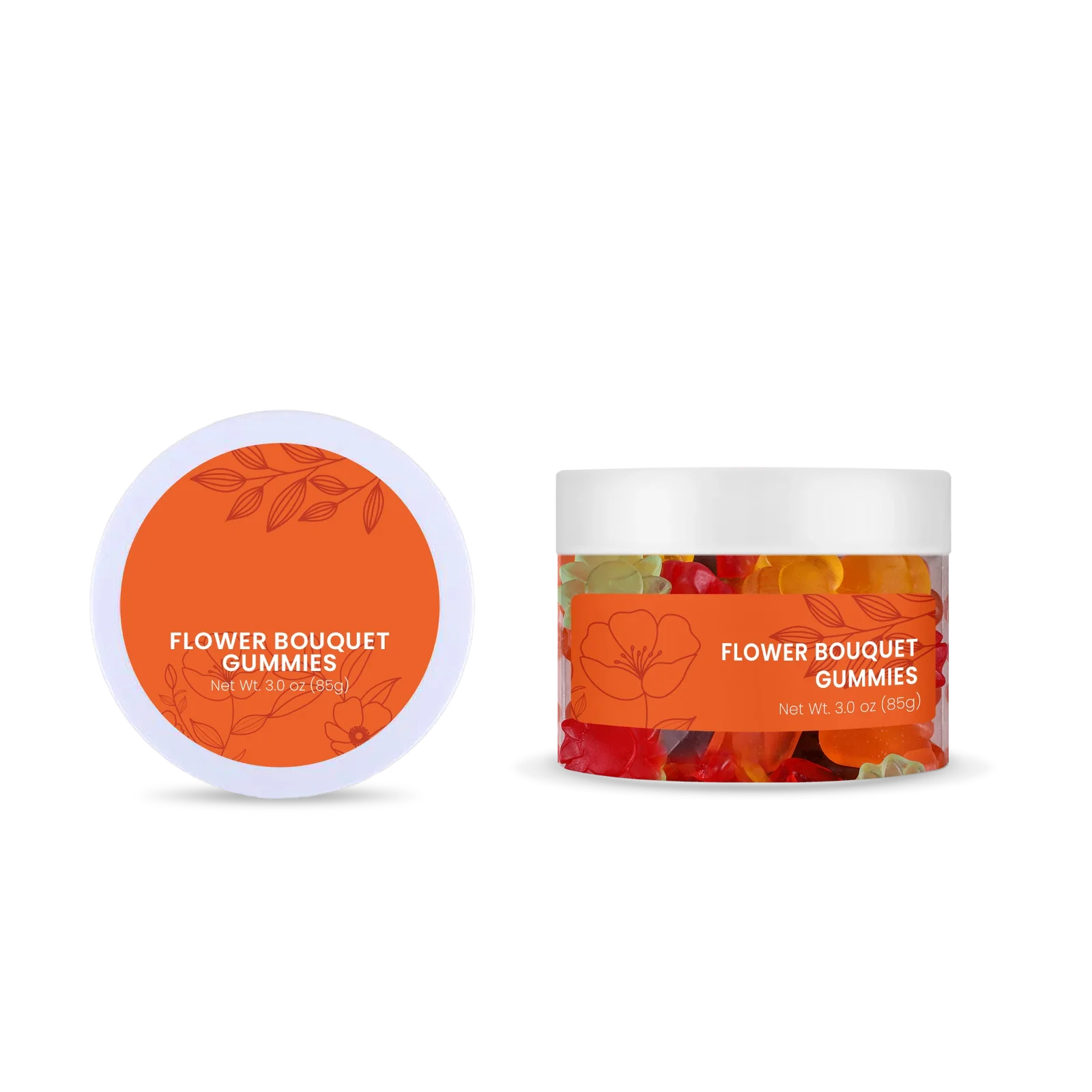 Albanese® Gummi Awesome Blossoms: Small Jar — view 4