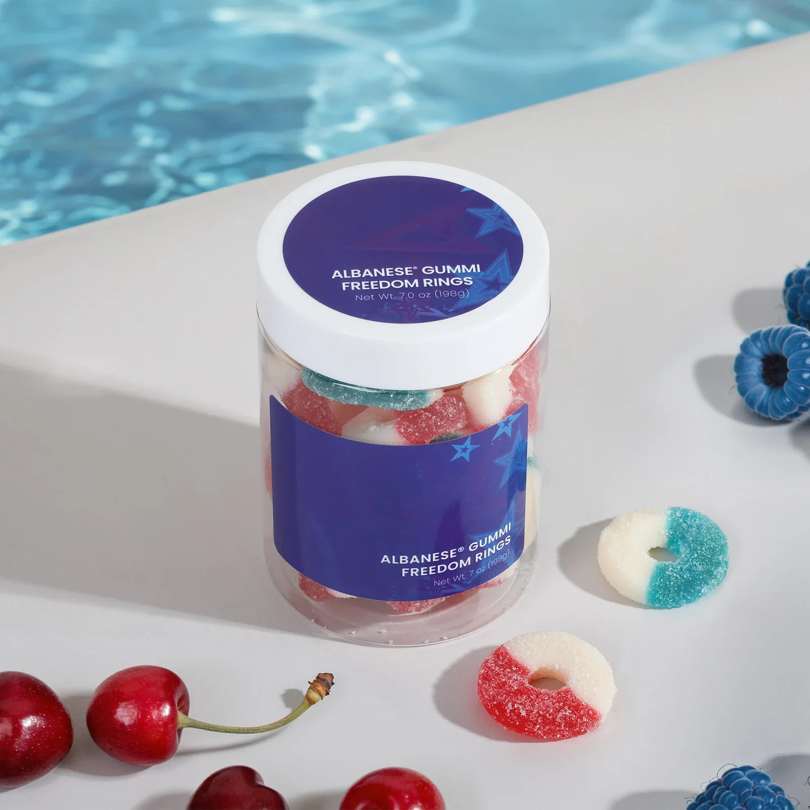 Albanese® Gummi Freedom Rings: Large Jar — view 4