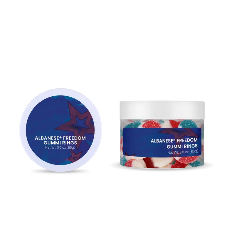 Albanese® Gummi Freedom Rings: Small Jar — view 3