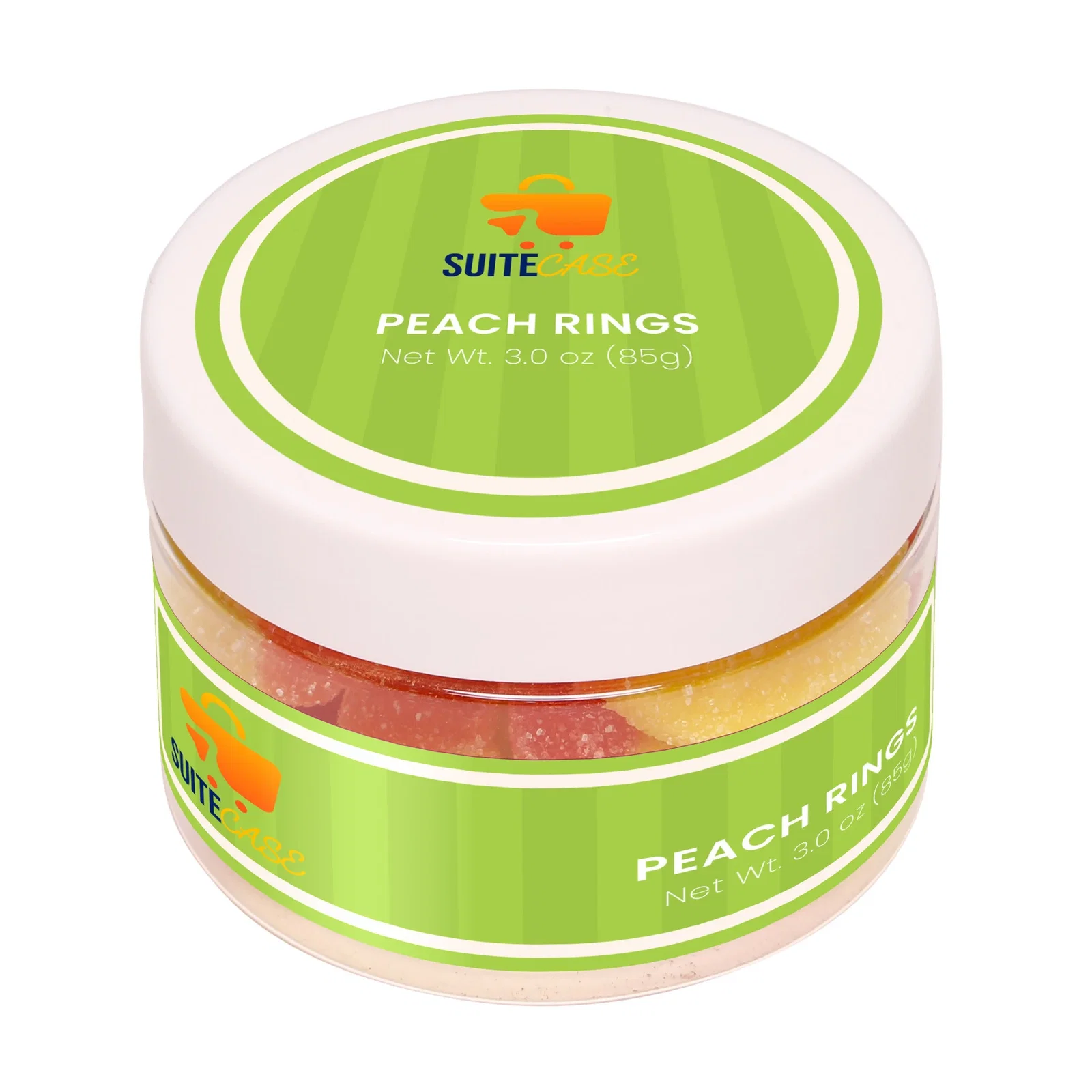 Peach Rings in a Jar — view 2