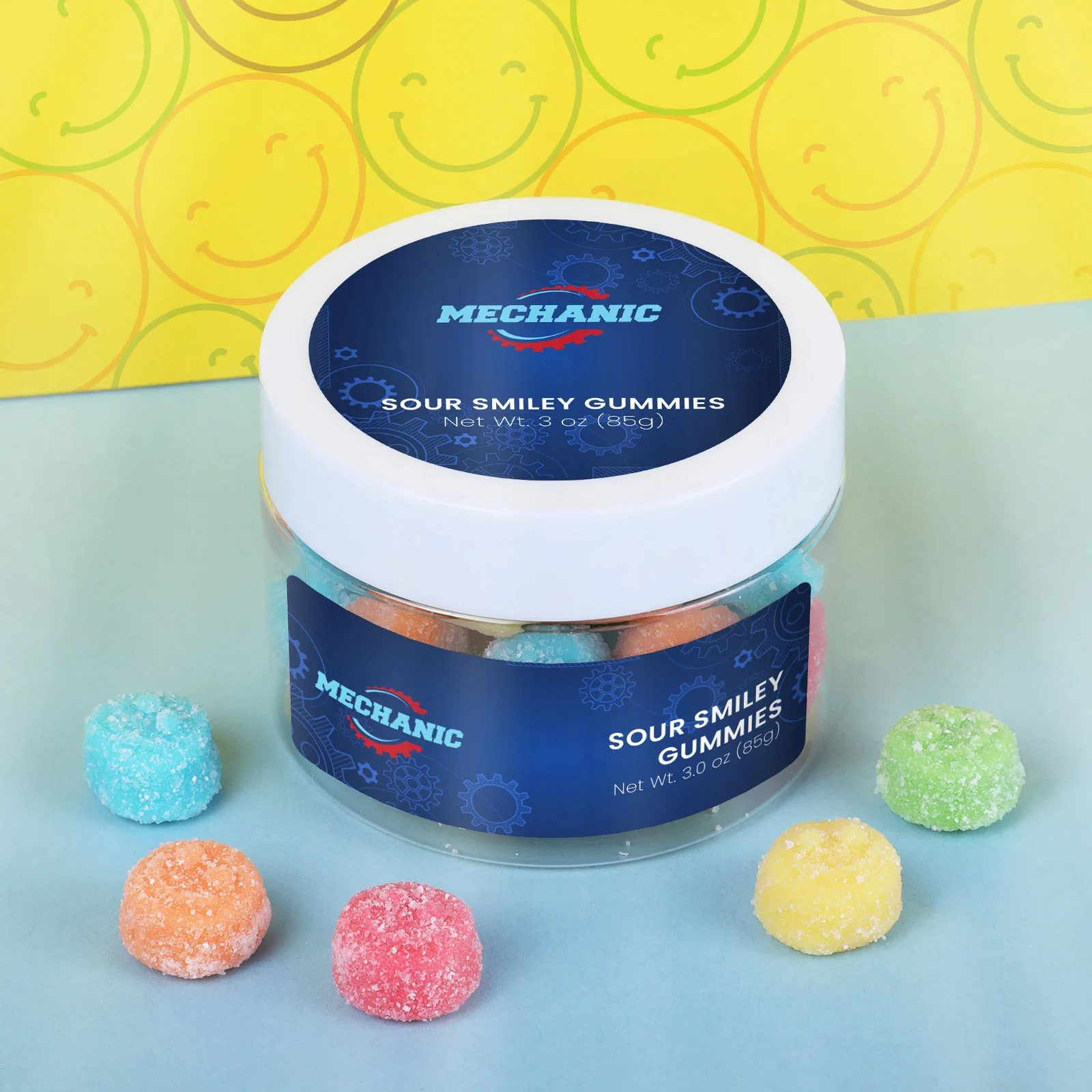 Albanese® Sour Gummi Poppers™: Small Jar
