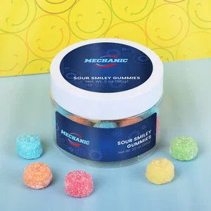 Sour Gummi Poppers Jar