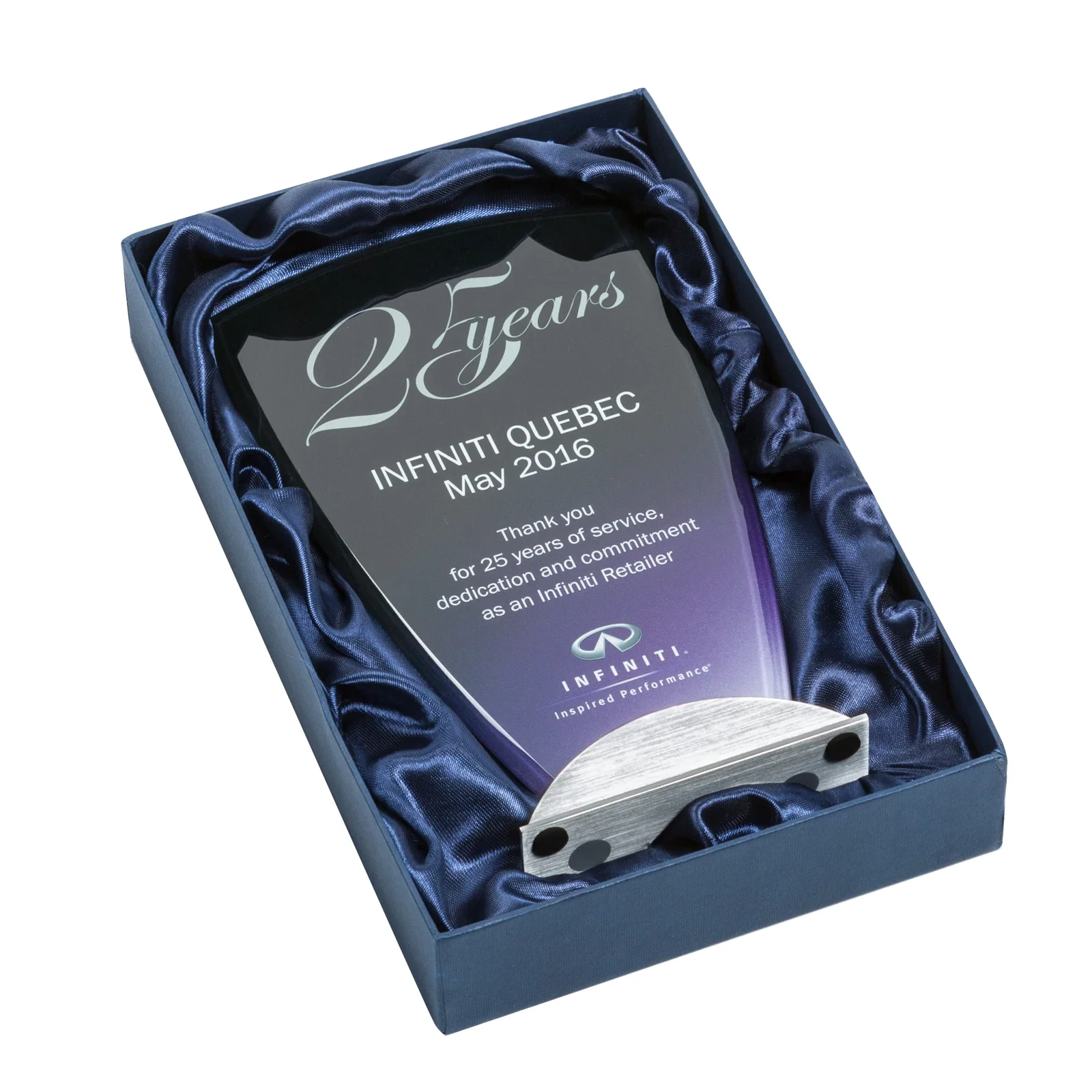 Custom Alexandria VividPrint Award for volunteer appreciation