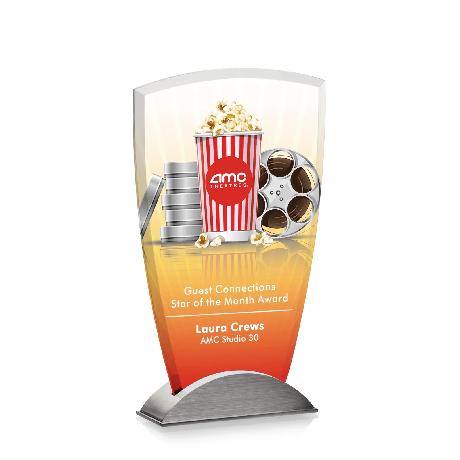 Custom Alexandria VividPrint Award for corporate award ceremonies
