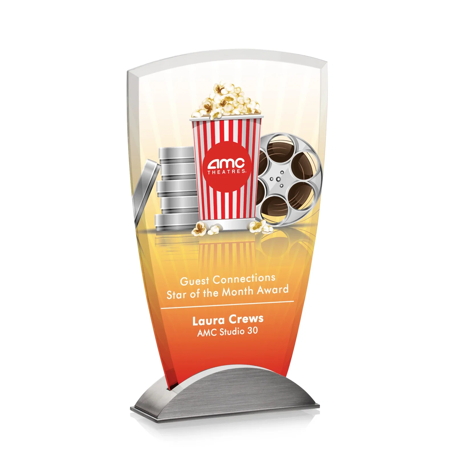 Custom Alexandria VividPrint Award for service anniversary gifts