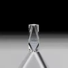 Algiers Medium Faceted Glass Steeple Award 7.75 Inch in Clear