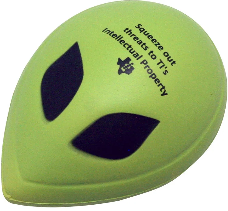 Promotional Alien Head Stress Reliever — view 3