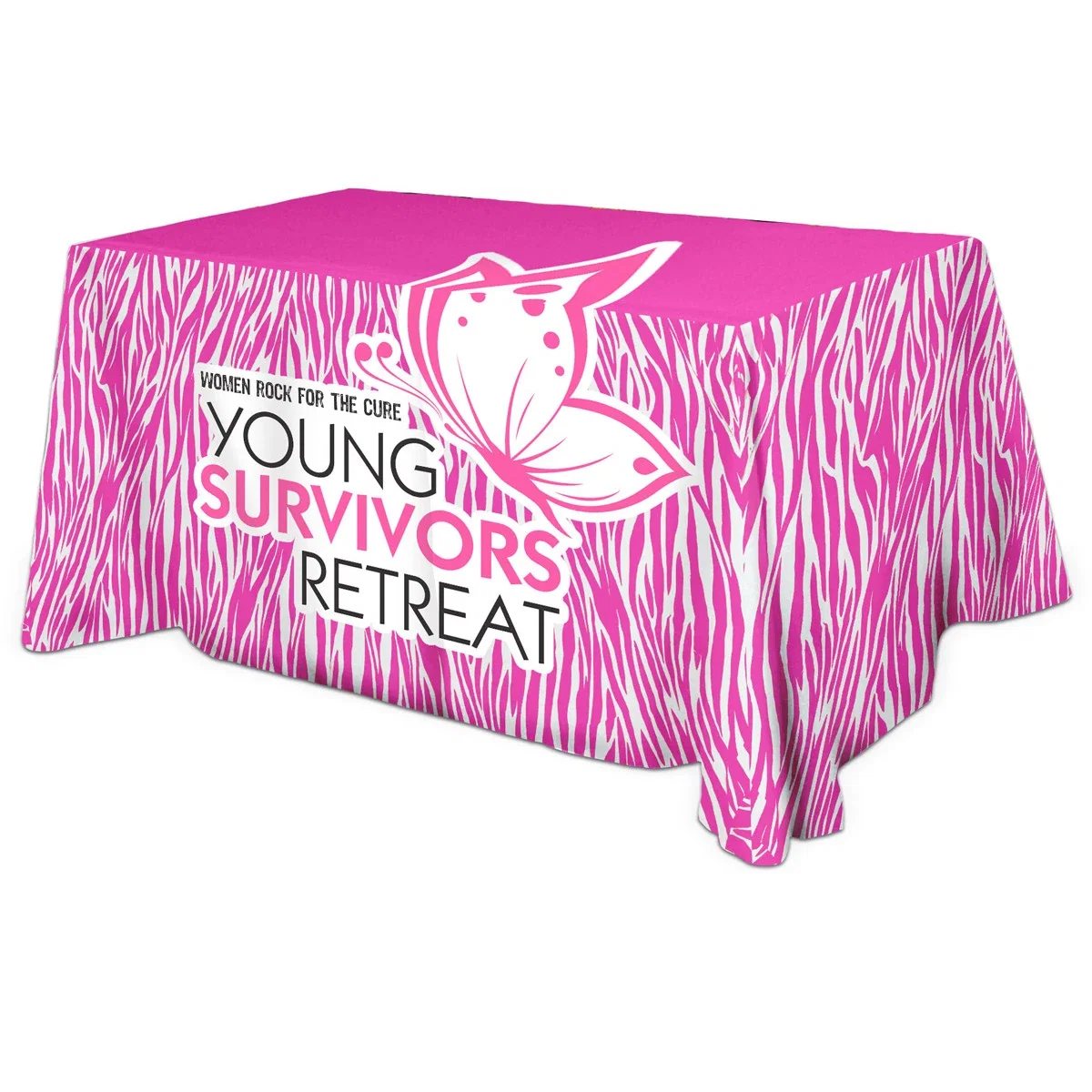 All Over Full Color Dye Sub Table Cover — view 7