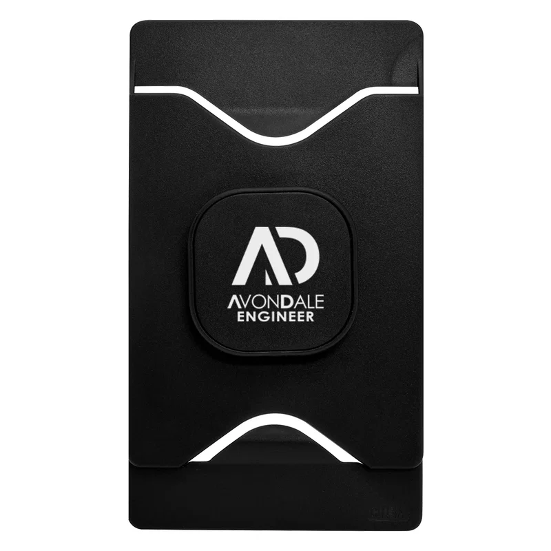 Adhesive backing side facing the camera
