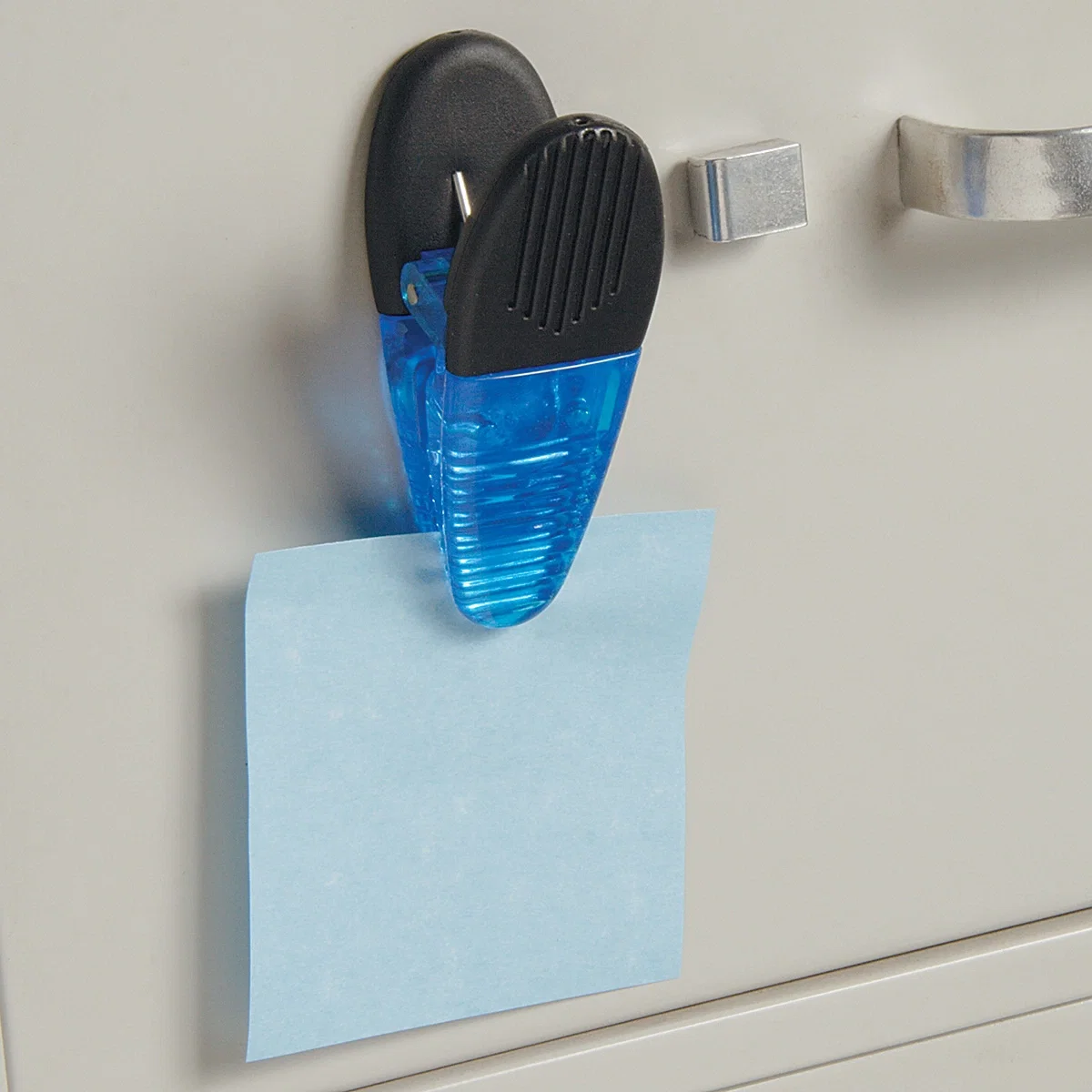 Compact office accessory shown from above