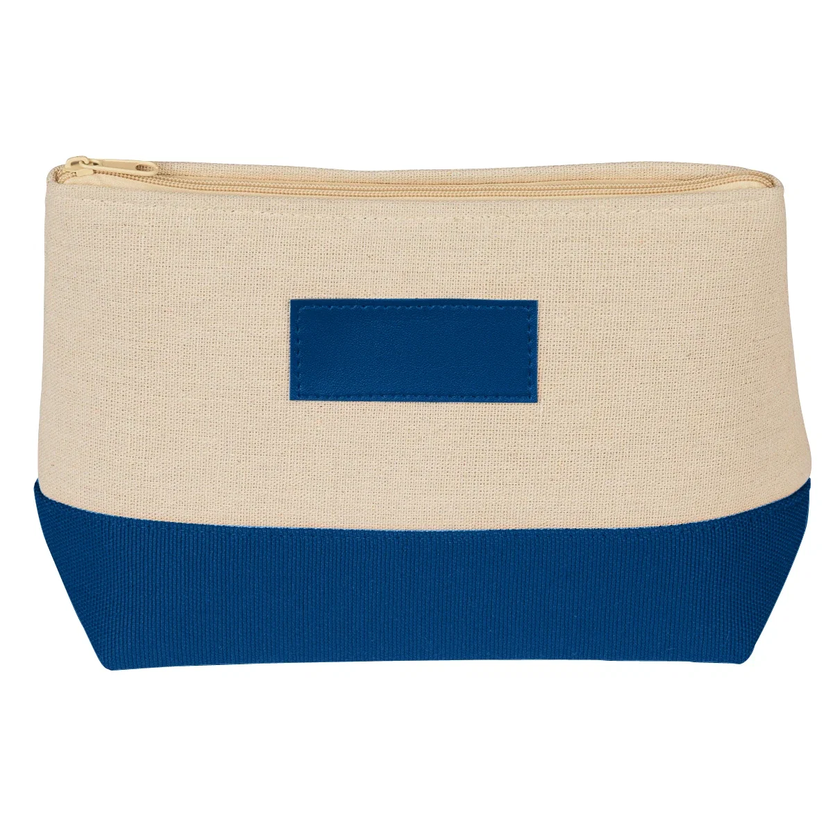 Front panel offers a wide canvas area for a logo