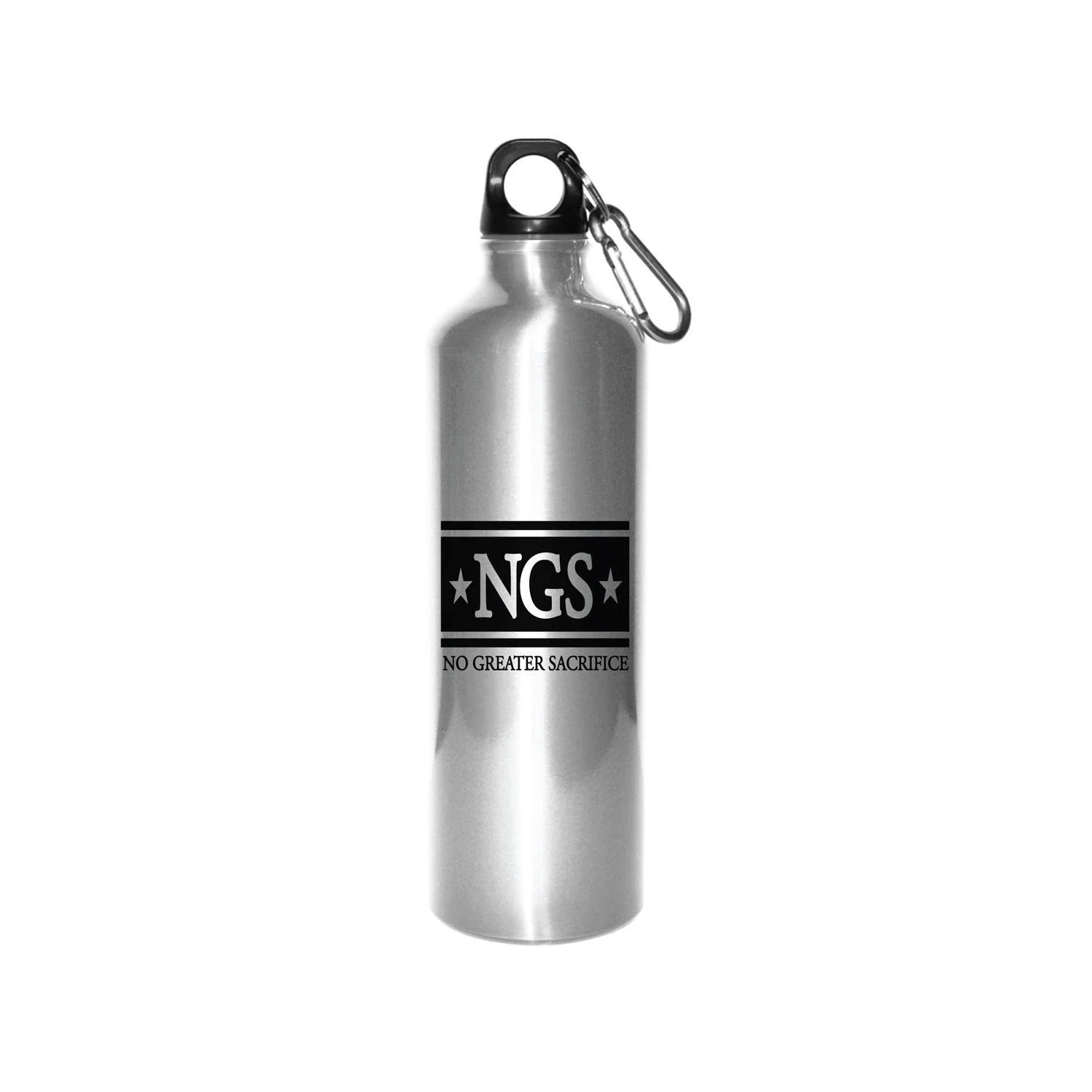 Aluminum 28 Oz Sports Bottle — Silver