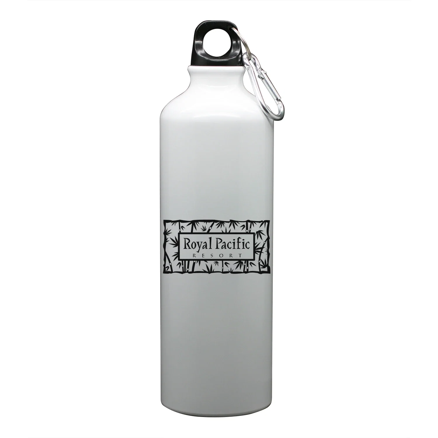 Aluminum 28 Oz Sports Bottle — White — view 2