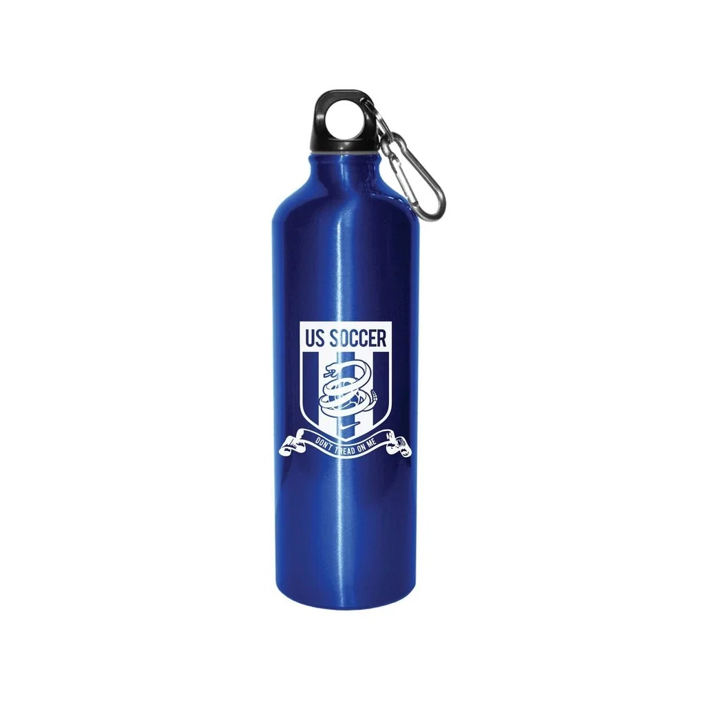 Aluminum 28 Oz Sports Bottle — Blue — view 3