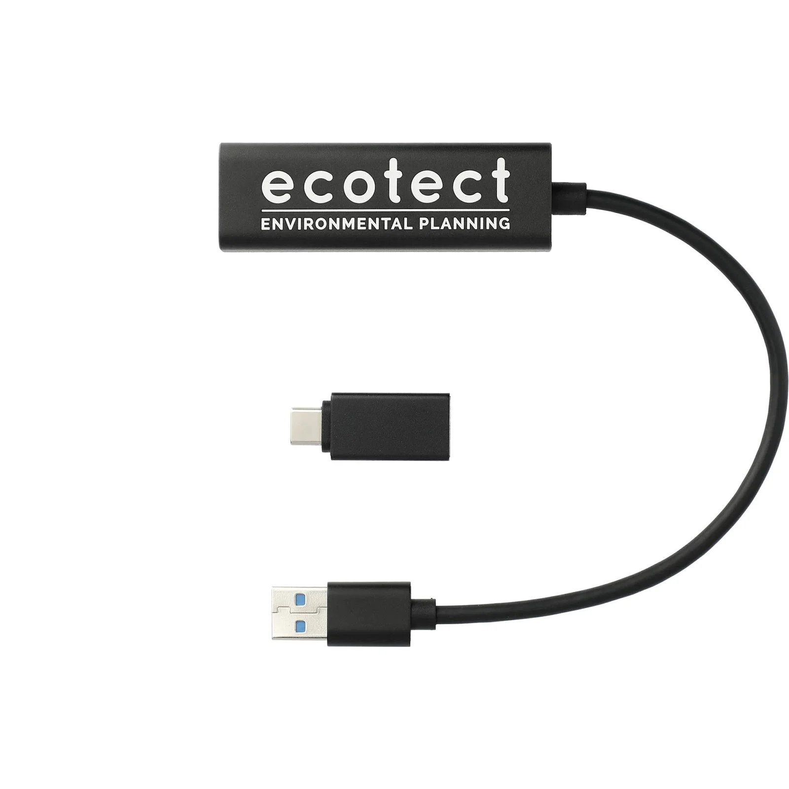 Custom Branded 4-Port USB 3.0 Hub with Type C Adapter — view 5