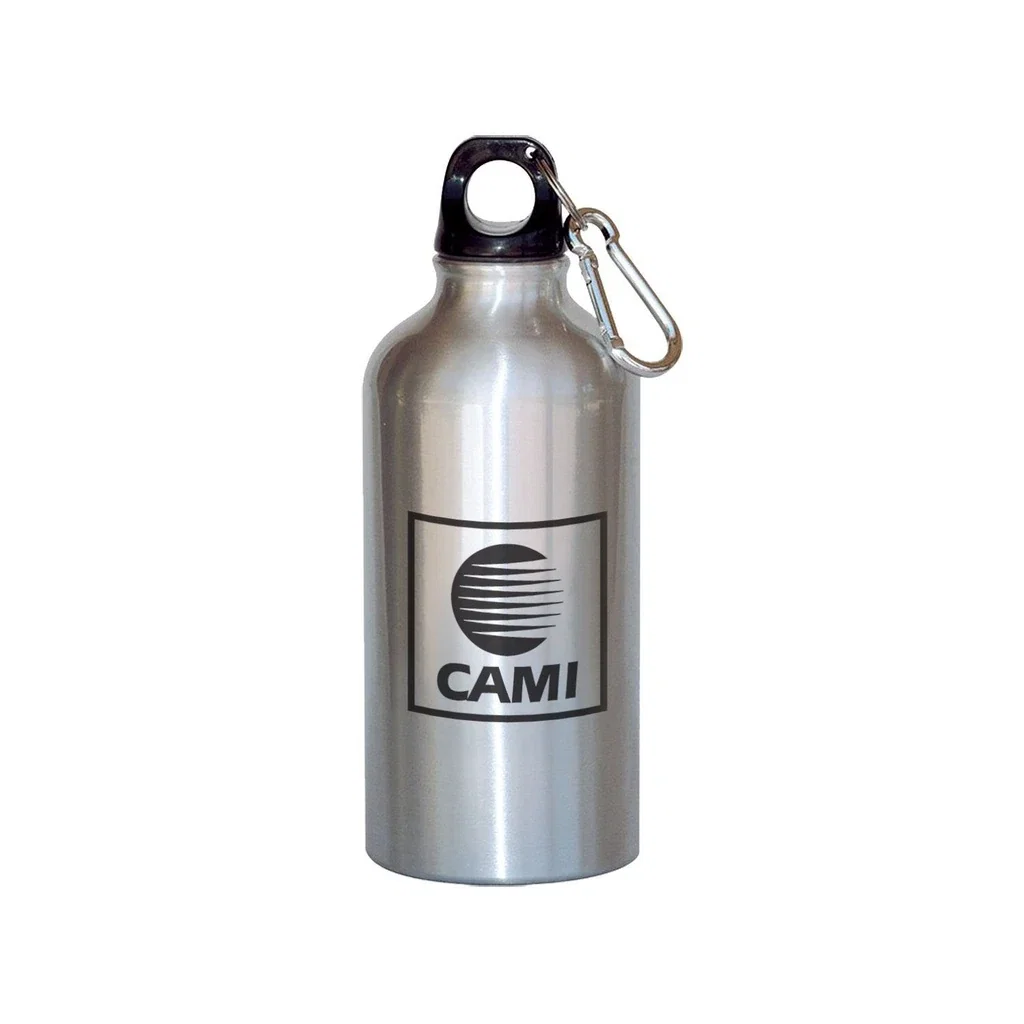 Imprinted Aluminum Bottle 22 Oz — Silver — view 2