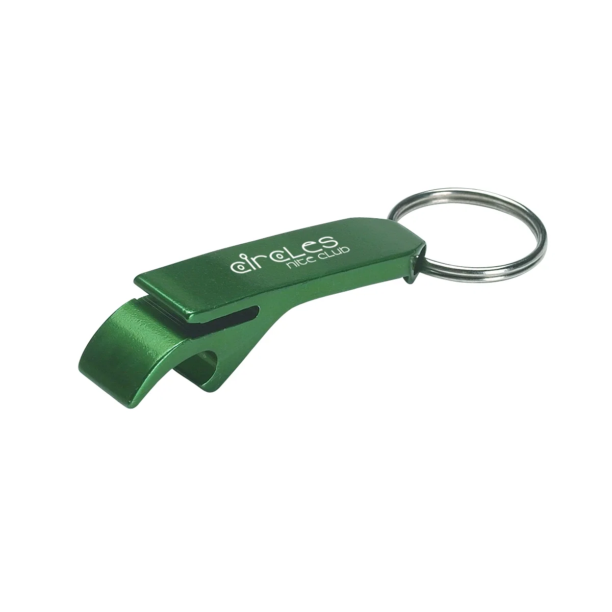 Front face of the metal lever with room for an imprint
