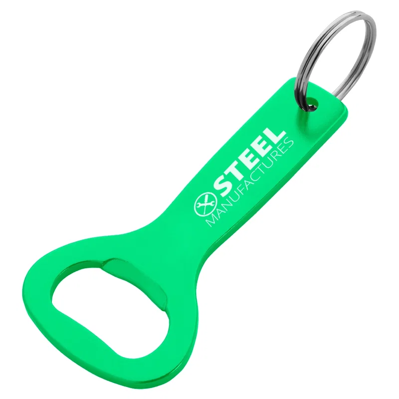 Aluminum Bottle Opener Key Ring — view 3