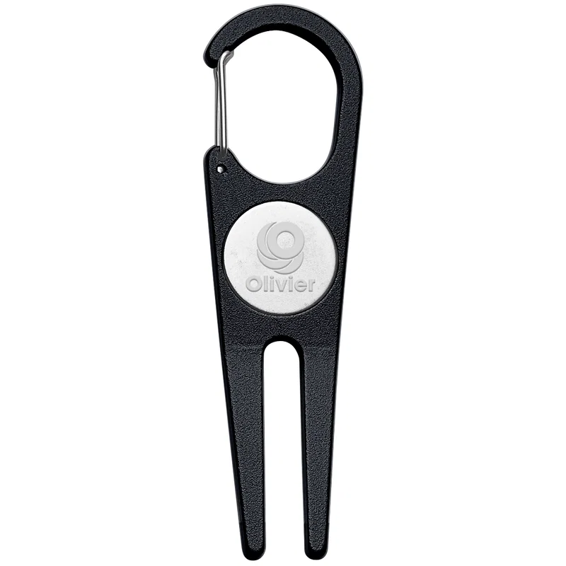 Aluminum Divot Tool With Ball Marker — view 2