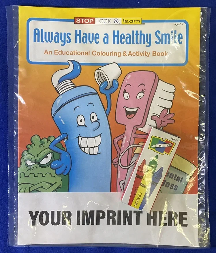 Always Have a Healthy Smile Coloring & Activity Book — view 3