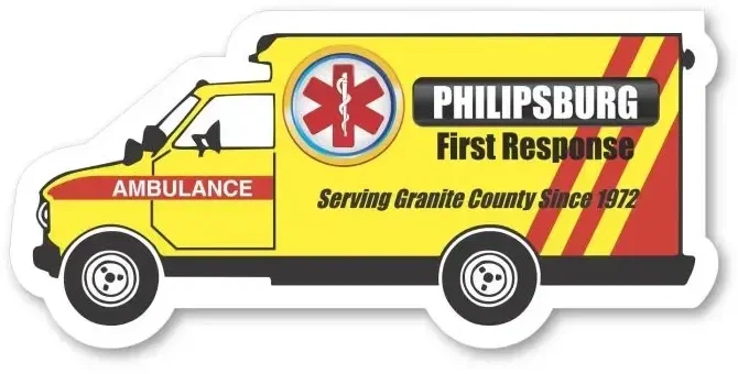 Custom Printed Ambulance — view 1