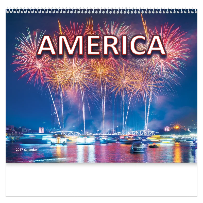 America! Wall Calendar: 2025 Spiral Bound — view 6