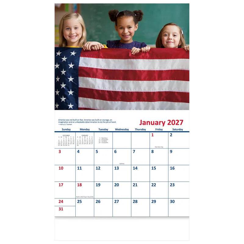 America! Wall Calendar: 2025 Stapled — view 7