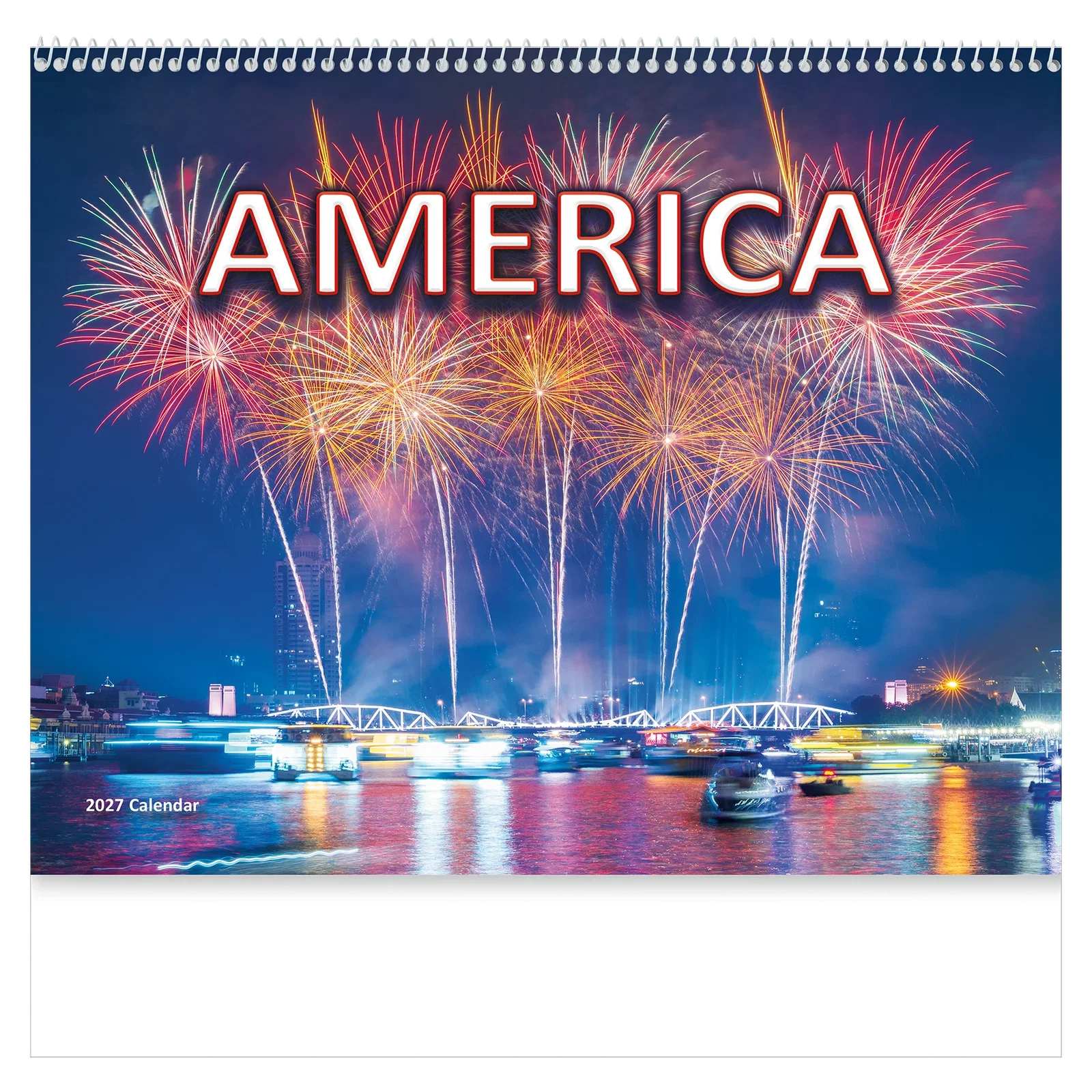 America! Wall Calendar: 2025 Spiral Bound — view 6