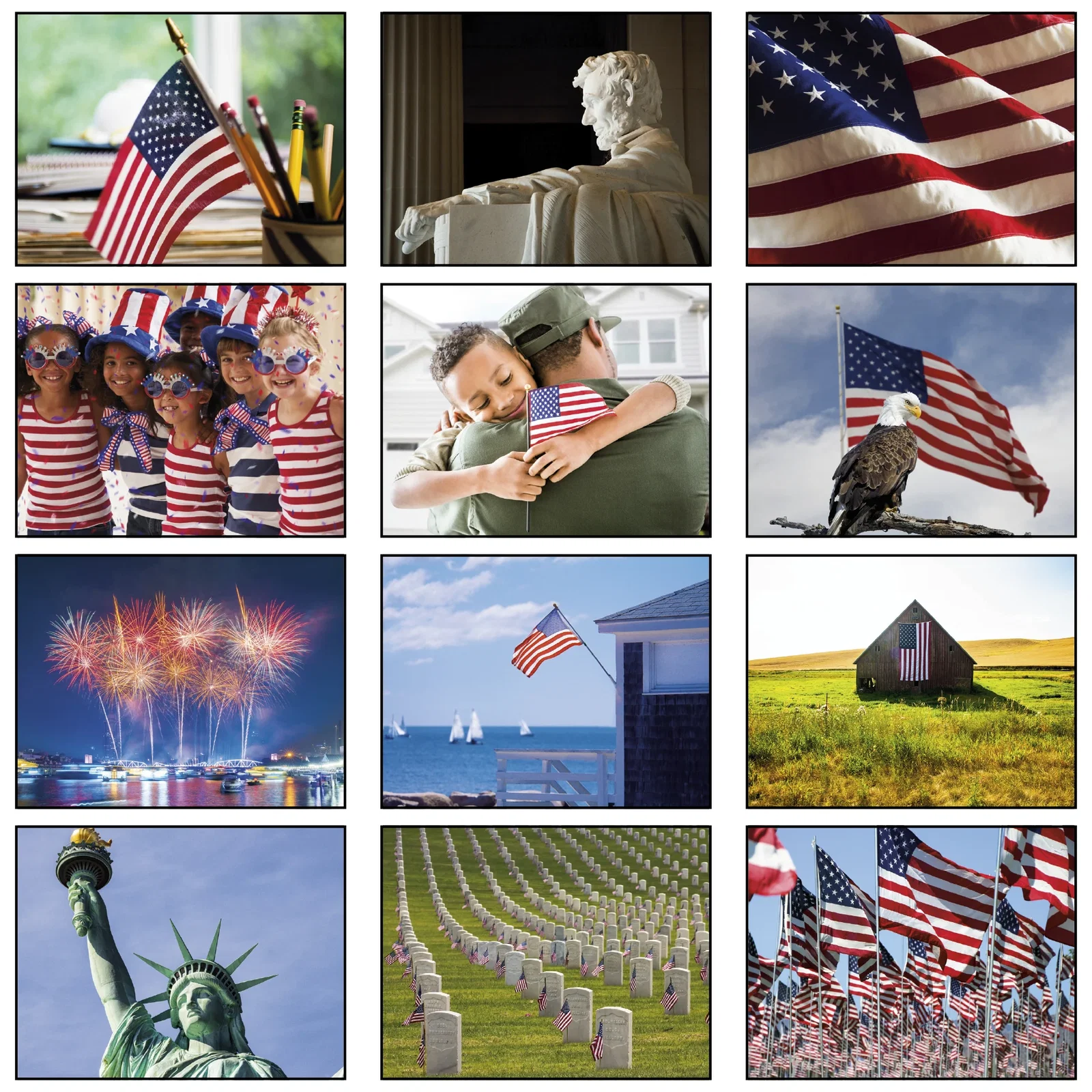 America! Wall Calendar: 2025 Stapled — view 3