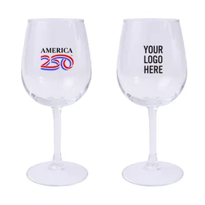America250™ 12 Oz. Full Color Wine Glass
