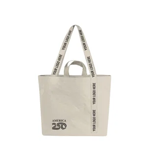 America250™ 14 oz. Recycled Mono-Strap Canvas Tote Bag