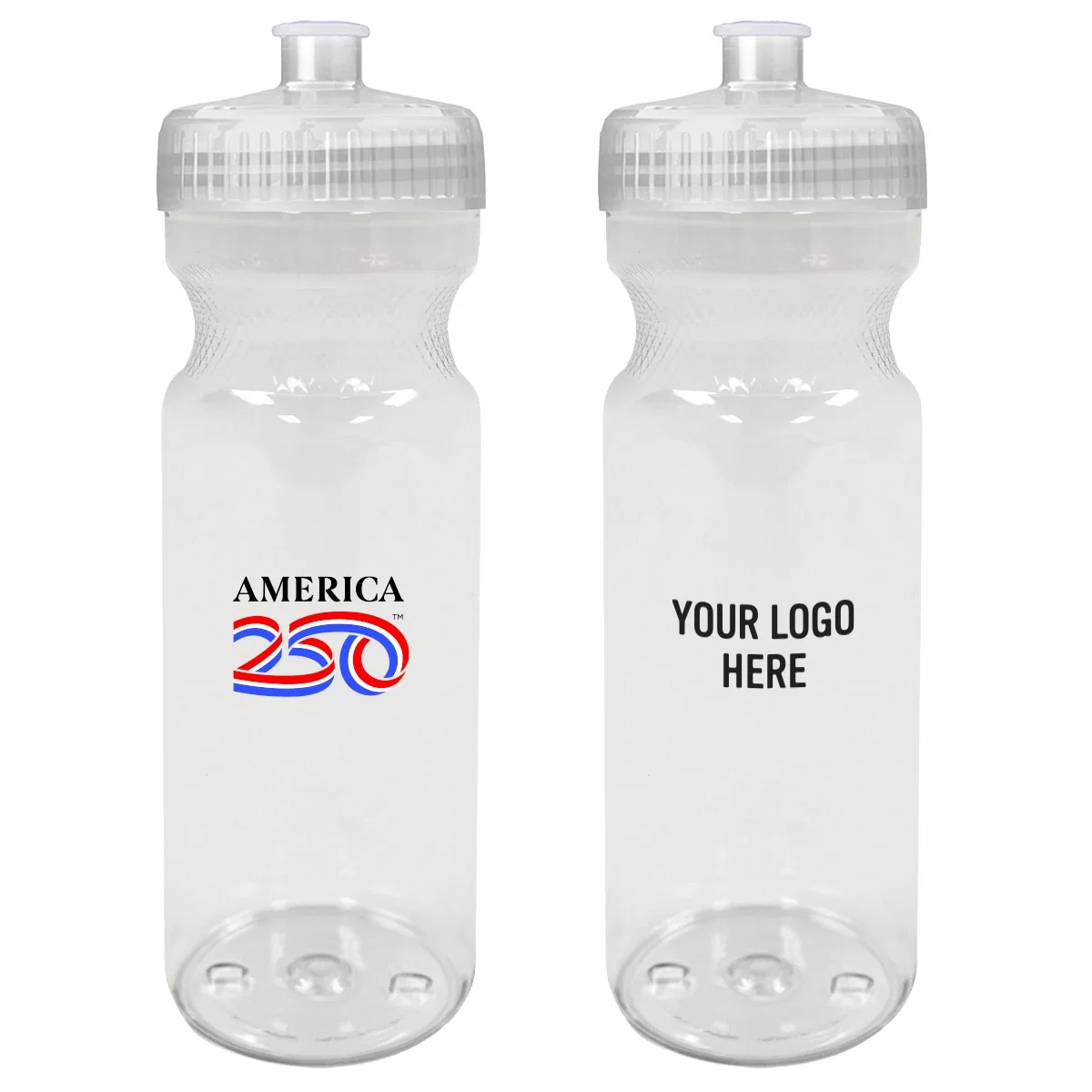 Neutral backdrop isolates the fitness bottle for a clear look.