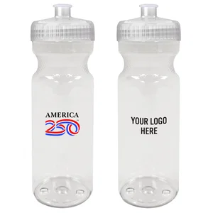 America250 Poly-clear Fitness Bottle — 28 Oz. & 24 Oz.