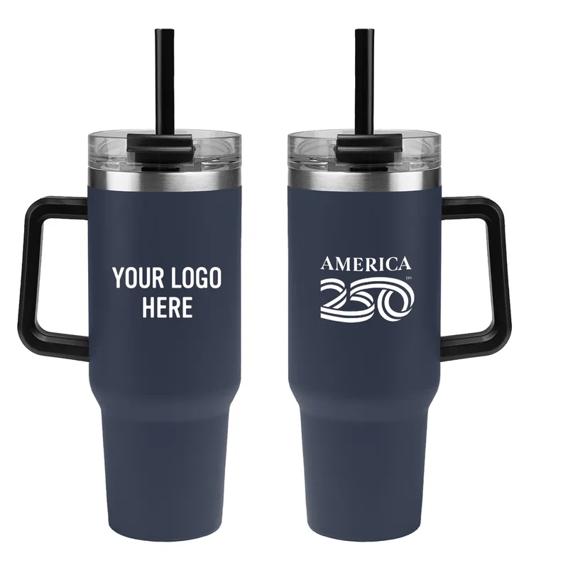 America250™ 40 Oz. Intrepid Stainless Steel Tumbler — view 2
