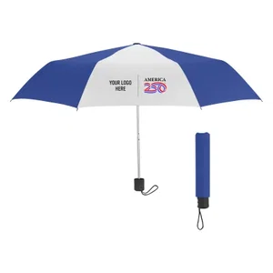 America250™ 42" Arc Budget Recycled Telescopic Umbrella