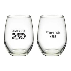 America250 Wine Glass — 9 Oz. & 15 Oz.